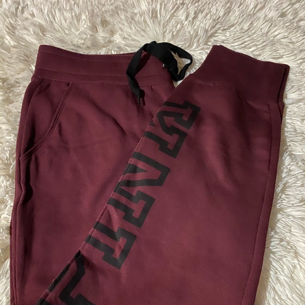 Pink joggers victoria secret  medium
